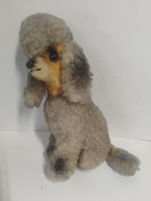 VINTAGE KAMAR POODLE STUFFED 9" ANIMAL PLUSH TOY JAPAN