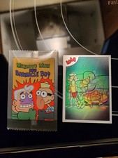 SpongeBob ,special edition ,Lenticular Card 54 Mermaid Man Barnacle Boy