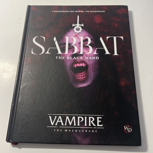 Vampire: The Masquerade 5th Ed Sabbat: The Black Hand Sourcebook RGS09388 VG
