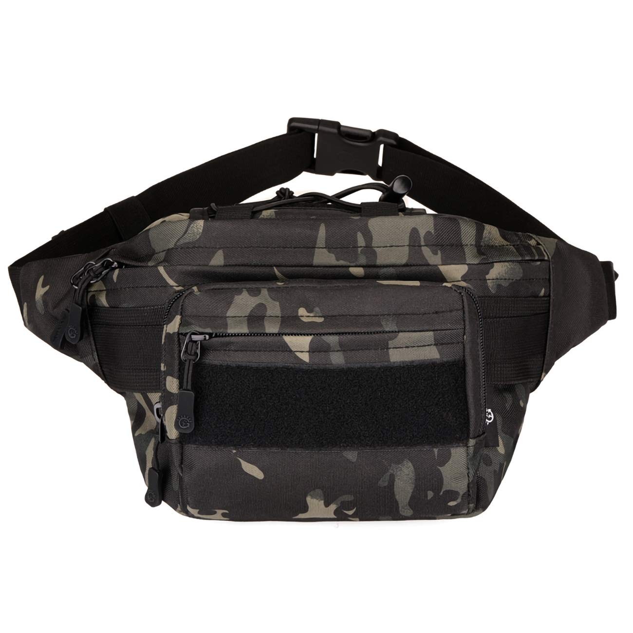 Sac banane tactique en nylon pour randonnée et voyage