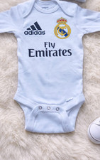 Mameluco Real madrid Body suit for baby short sleeve
