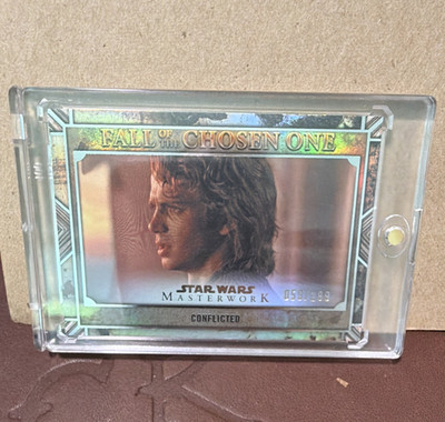 2025 Topps Star Wars Masterwork Anakin Skywalker FALL-15 Conflicted 059/099