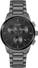 Hugo Boss Dapper Grey Steel Men's Chronograph Watch 1513929