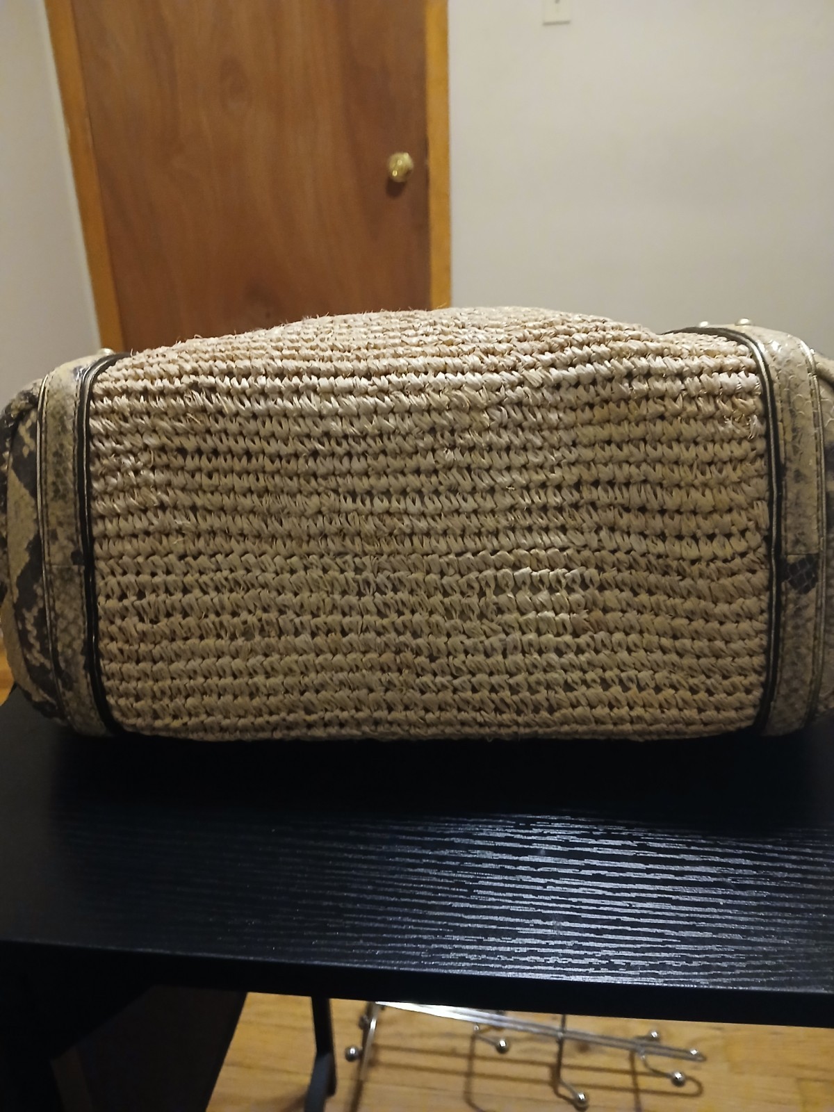 Coach Women’s Designer Hampton Python Bag Purse (… - image 7