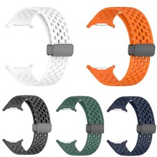 Silicone Watch Band Strap Magnetic Buckle For Samsung Galaxy Watch Ultra 47mm