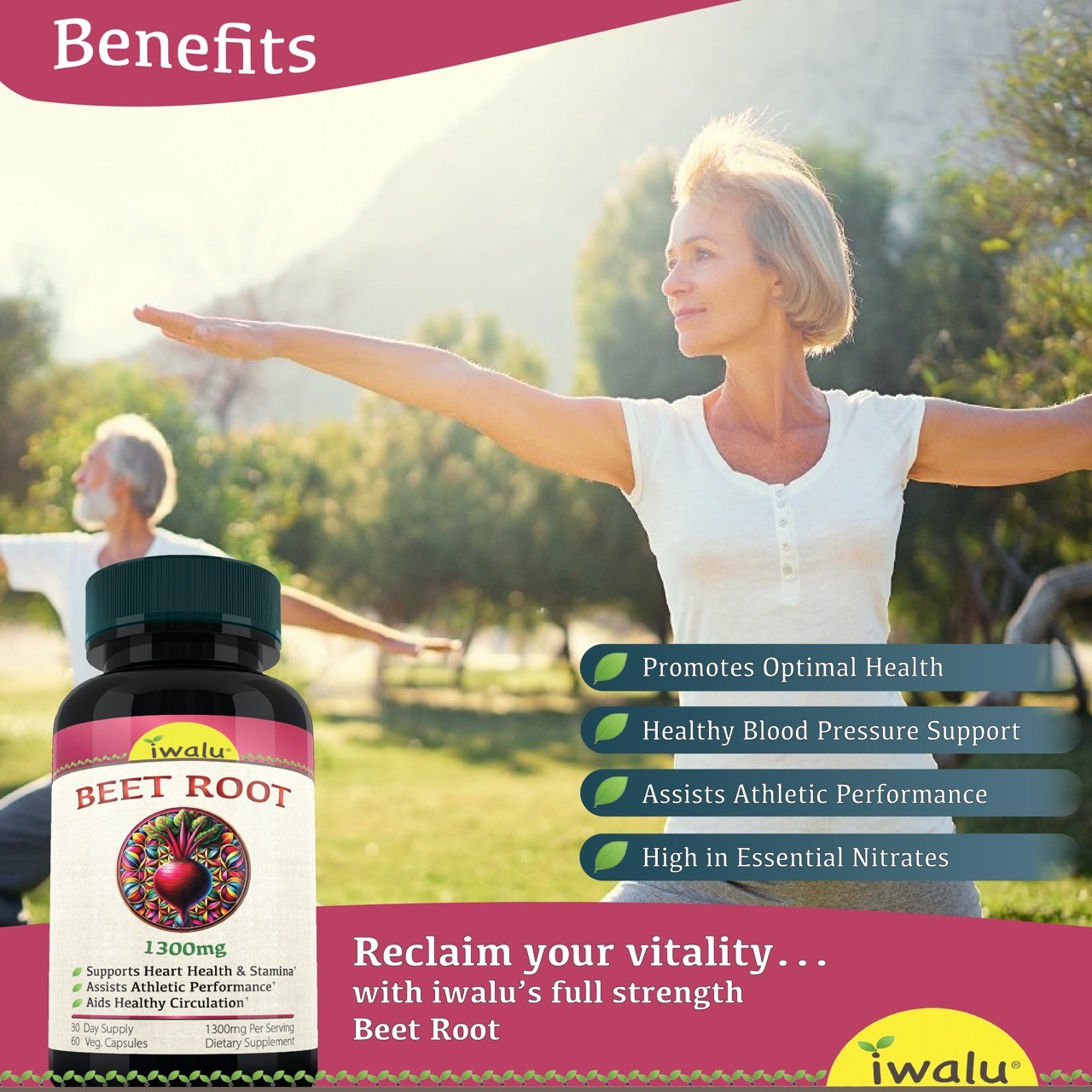 Beet Root Extract Bodybuilding - iwalu (Official) *FAST FREE SHIPPING - USA MADE