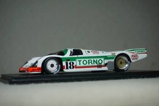 1/43 Le Mans spark Porsche 962 C #18 1986 Le Mans 24h BRTORNO Porsche 962C Brun
