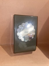 Stampin Up 2 3/8  Scalloped Circle Flower Slim Flat Lockdown Punch