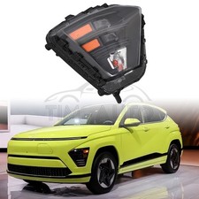 Fits 2024-2025 Hyundai Kona Right RH LED Headlight w/ Halogen Signal 92102-BE020