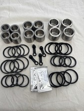 Stainless Steel Pistonssealsx12 To Fit Alcon Rc6 6 Pot Calipers
