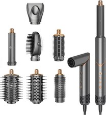 8 in 1 Hair Dryer Brush Set Air Hair Styler Curling Negative Ionic Foldable Hot