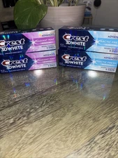Lot Of 4 Crest 3D White Advanced MIX AND MATCH FLAVOR FREE SHIPPING