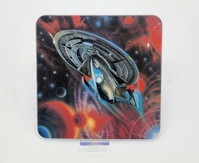 Star Trek Plate NCC 1701 E Voyages Of Starship Enterprise COA