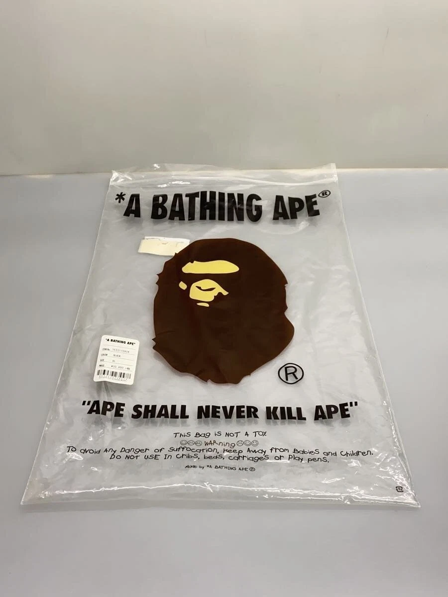 A BATHING APE (BAPE) Felpa con cappuccio BAPE A BATHING APE XL maglione cotone #ED AZA
