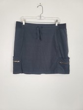 Athleta Cargo Pocket Outdoor Black Skirt Skor...
