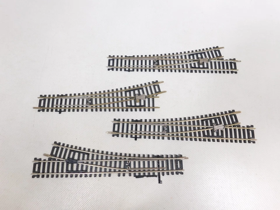 Roco H0 Bastler Konvolut Weichen DEFEKT Ns links rechts (4536 4537) #EF367-1 - Bild 2 von 4