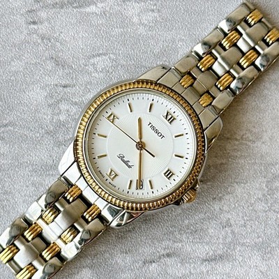Tissot Ballade Unisex Quartz Dress Watch Swiss Two Tone wrist 17cm