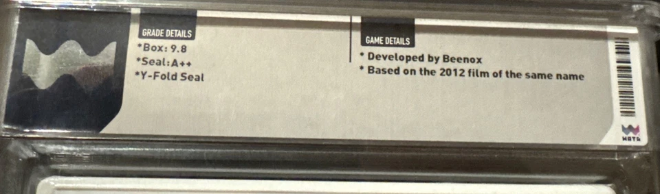 The Amazing Spider-Man Nintendo 3DS WATA 9.8 A++ Sealed 2012 USA - Image 4 of 4