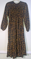 Vanessa Zani Ladies Dress Size S, Great Condition,  Made In Italy Brown