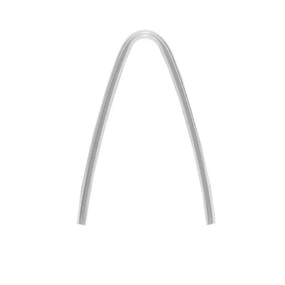 HÖRGERÄTE DIREKT Vorgebogener Schallschlauch für Hörgeräte (2.0 x 3.1 mm) transparent