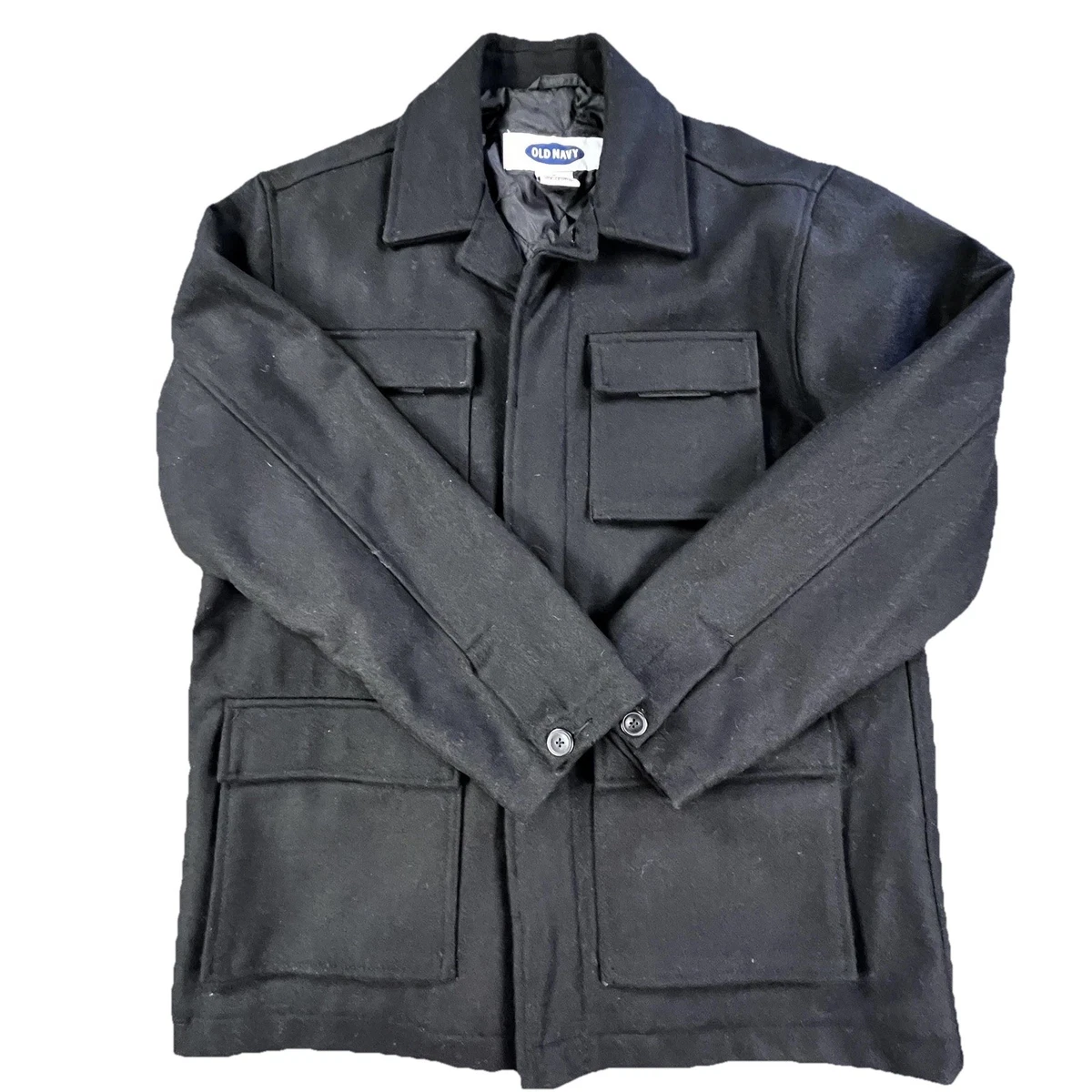 Old Navy Wool Outer Shell Coats, Jackets & Vests Military Jacket