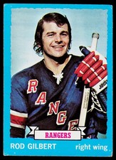 1973-74 Topps Rod Gilbert #88 New York Rangers HOCKEY