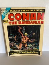 Conan the Barbarian Marvel Treasury Edition 1, Vol. 1 No. 4, 1975, Roy Thomas