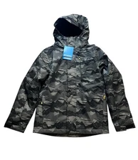 COLUMBIA ARCTIC TRIP lll FLEECE Interchange WATERPROOF JACKET Boys Youth Medium