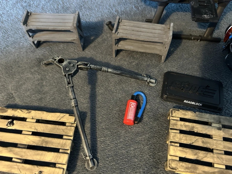 Custom 1:18 1/18 3.75 Action Figure Helicopter Diorama Joe Joytoy Force Rain - Image 4 of 4