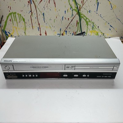 Philips DVP3050V VCR/DVD Combo VHS Recorder | No Remote