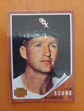 1962 Topps Herb Score Baseball Card #116 2001 Archives Reprint Chicago White Sox