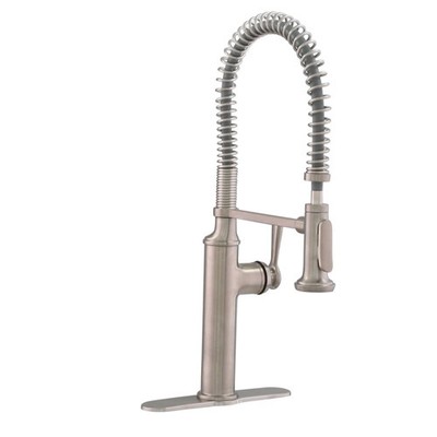 Kohler Pro Style Single Handle Pull Down Sprayer Kitchen Faucet