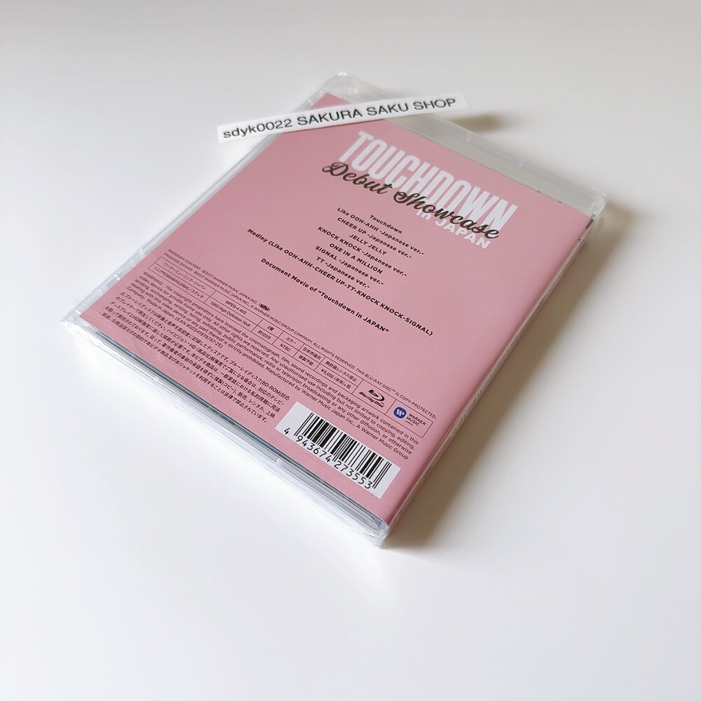 TWICE DEBUT SHOWCASE Touchdown in JAPAN Blu-ray WPXL-90163