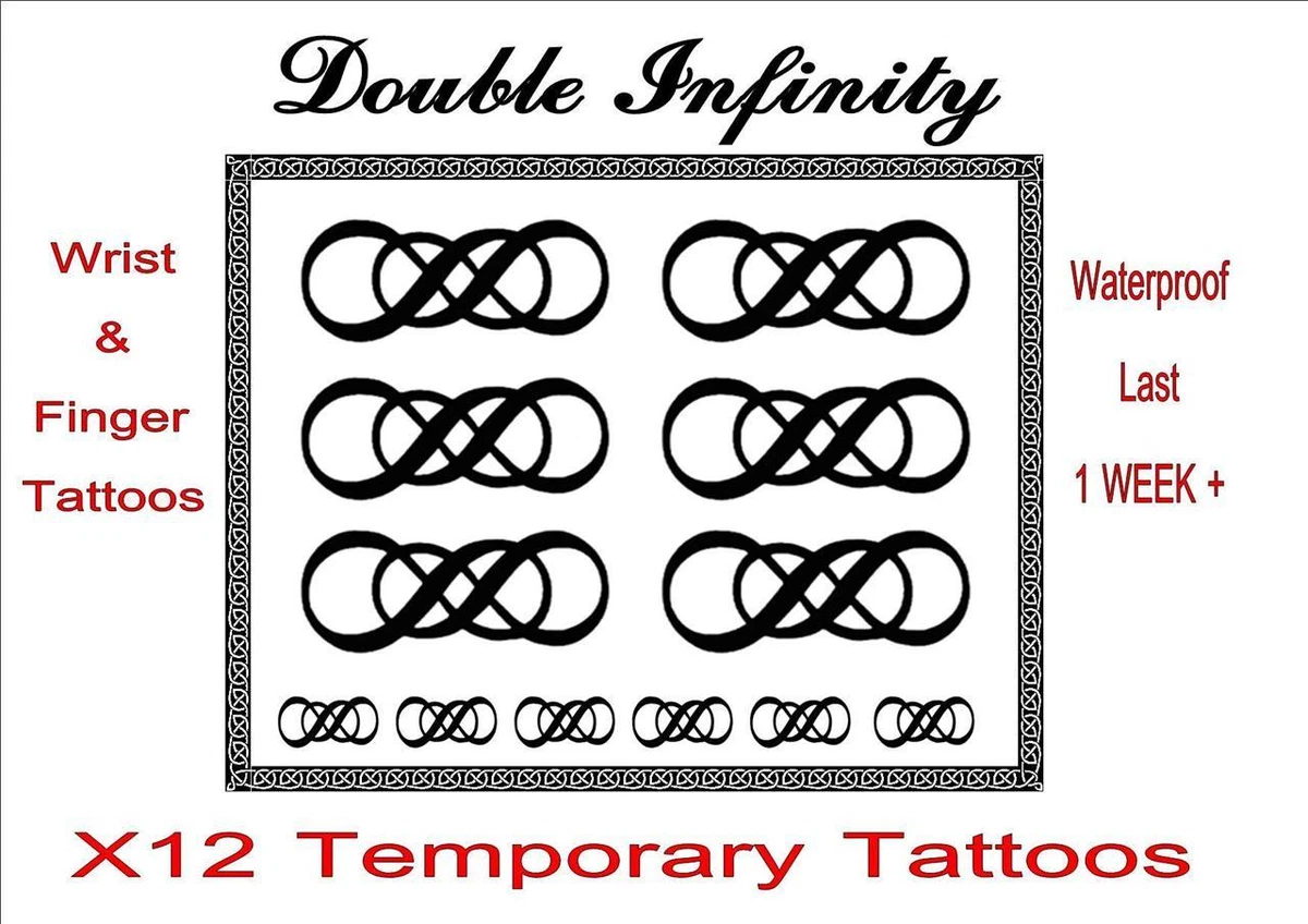 Double infinity ring meaning sale