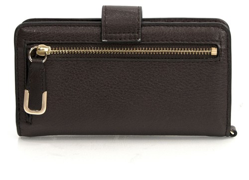 NWT COACH Madison Leather Wristlet Wallet (Brown) - Picture 2 of 3