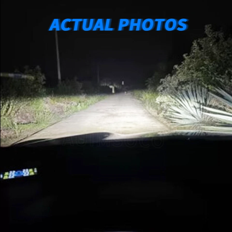 Faro LED haz alto bajo 9005 9006 para GMC Savana 1500 2500 3500 1997-2014 Foto 3 de 4