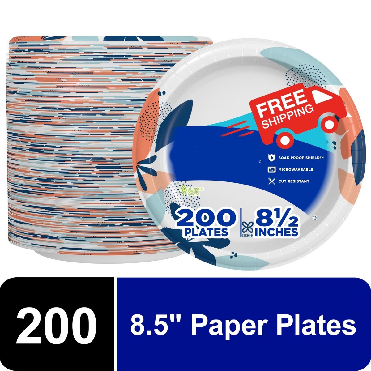 Disposable Paper Dinner Plates Dixie Paper Plates Walmart Dixie