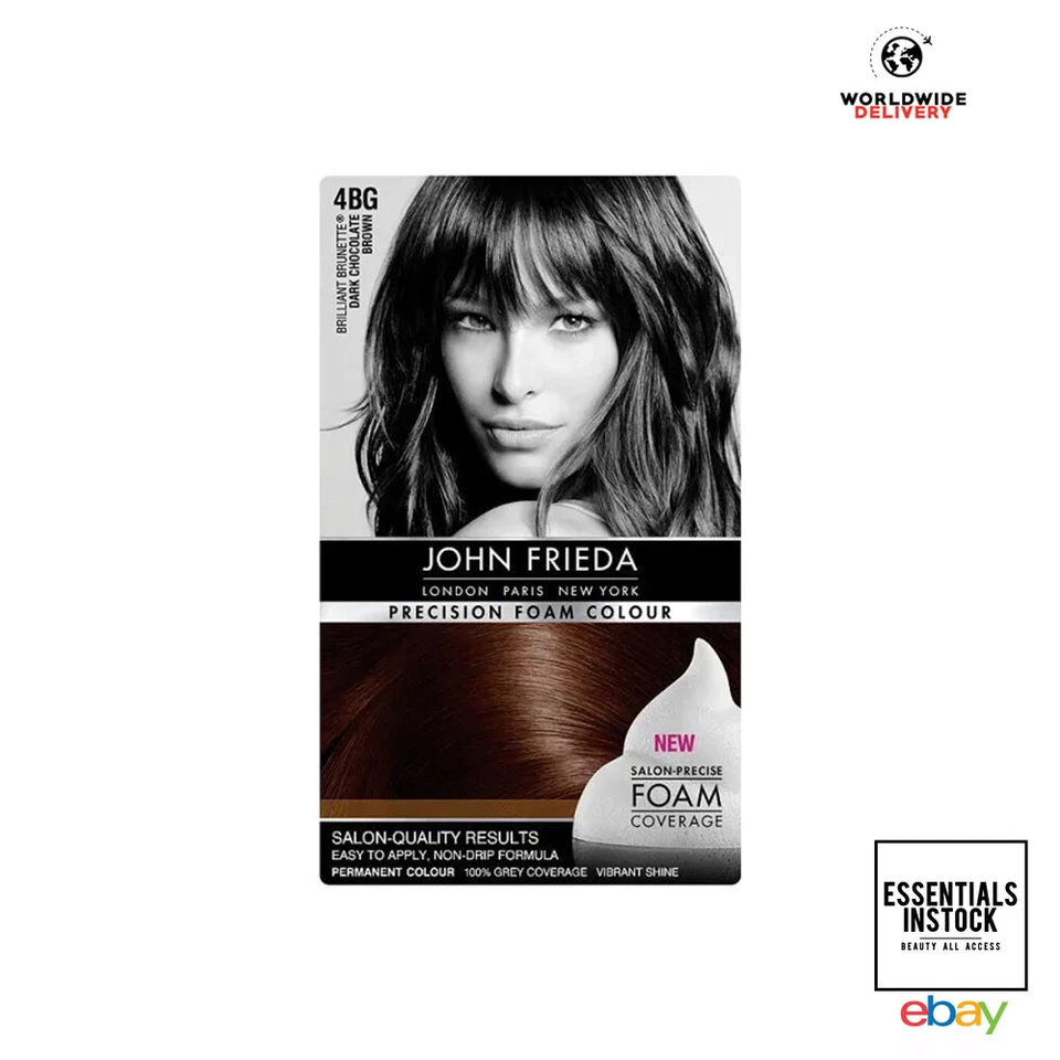 John Frieda Precision Foam Dark Chocolate Brown 4BG - Image 1 of 1