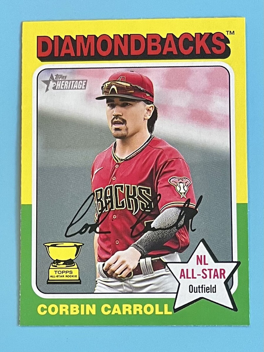 Corbin Carroll 2024 Topps Heritage #372 Arizona Diamondbacks