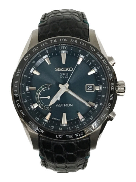 Seiko Astron Men's Black Watch - 8X22-0AG0-2 for sale online | eBay