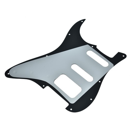 11 Hole Modern ST HSS Pickguard 3-Screw Humbucking Fits US Fender Strat - Picture 48 of 60