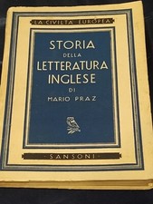 STORIA DELLA LETTERATURA INGLESE.