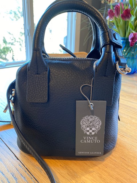 vince camuto black crossbody