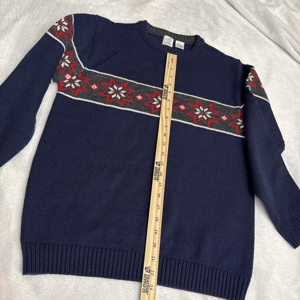 Suéter Verde Perro Diseño Invierno Talla Grande Tejido Navidad Corea Foto 4 de 4