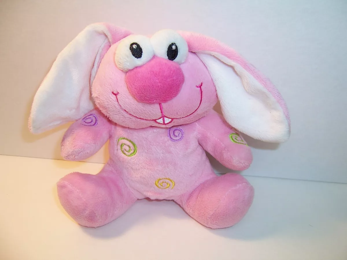 DAN DEE DANDEE BUNNY RABBIT COLLECTORS CHOICE PINK COLORED