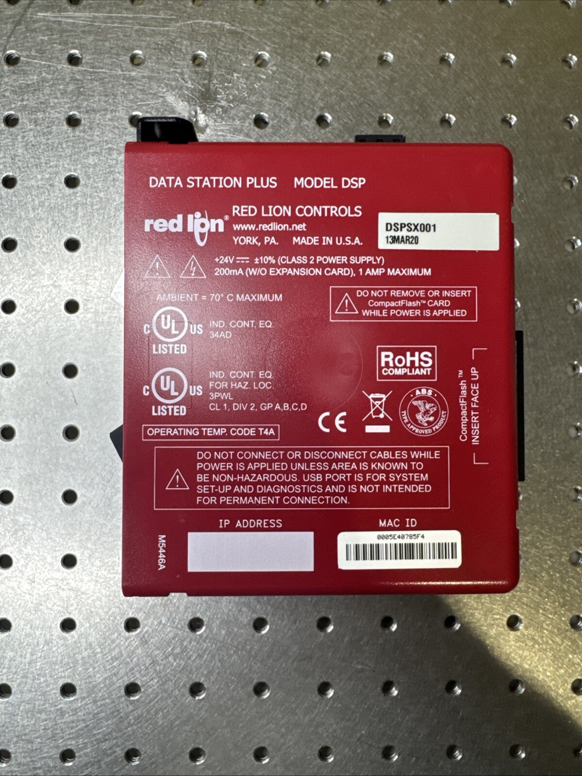 RED LION CONTROLS DSPSX000 / DSPSX000 (NEW NO BOX)