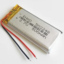 3.7V 500mAh Li-Po Polymer Rechargeable Battery 502248 for GPS mp3 DVD GPS PDA