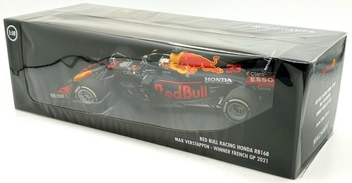 Minichamps 1/18 Scale 110 210833 Red Bull Honda RB16B F1 Verstappen French - Picture 5 of 5