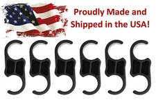 Bimini Top Boat Pole Clips 7/8 inch 6 Pack for Four Winns Maxum Sea Ray Bayliner