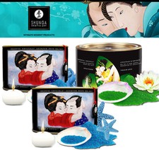 Shunga Oriental Crystals Bath Salts Organica Lotus Flower 600g Erotic Art Love